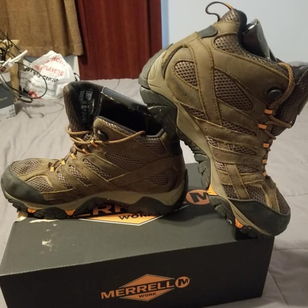 Merrell Vortex Slip Resistant Mens 9 e Womens 11